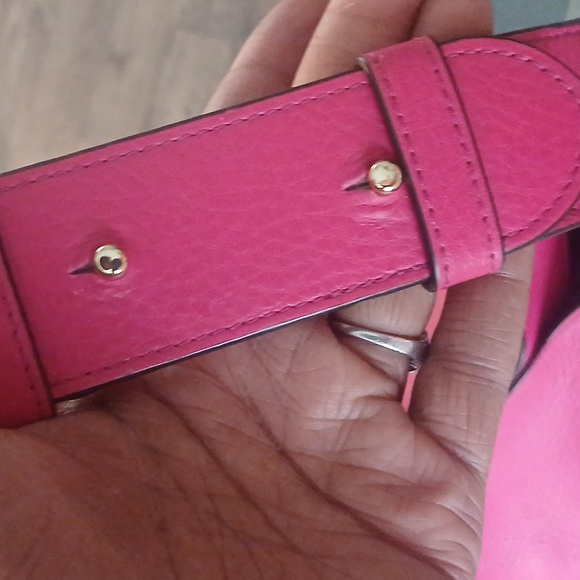 Henri Bendel Vibrant Pink Hobo Shoulder Bag - Picture 7 of 10